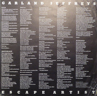 Garland Jeffreys : Escape Artist (LP, Album)