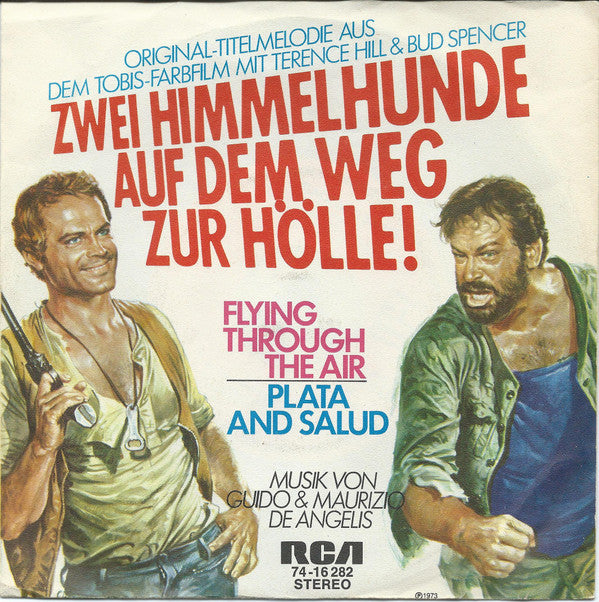 Guido & Maurizio De Angelis* : Flying Through The Air / Plata And Salud (7", Single)