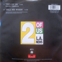 L.A. News : Two Of Us (7", Single)