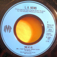 L.A. News : Two Of Us (7", Single)