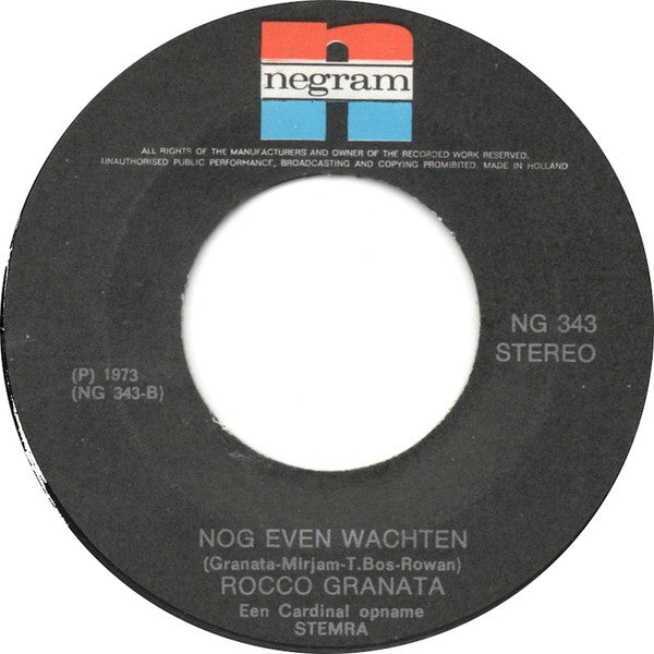 Rocco Granata : Lieve Heer Heb Medelij (7", Single)