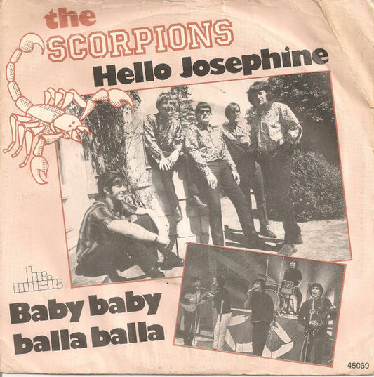 The Scorpions : Hello Josephine (7", Single)