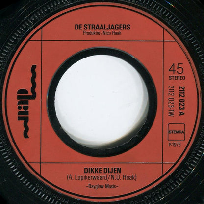 De Straaljagers (2) : Dikke Dijen (7", Single)