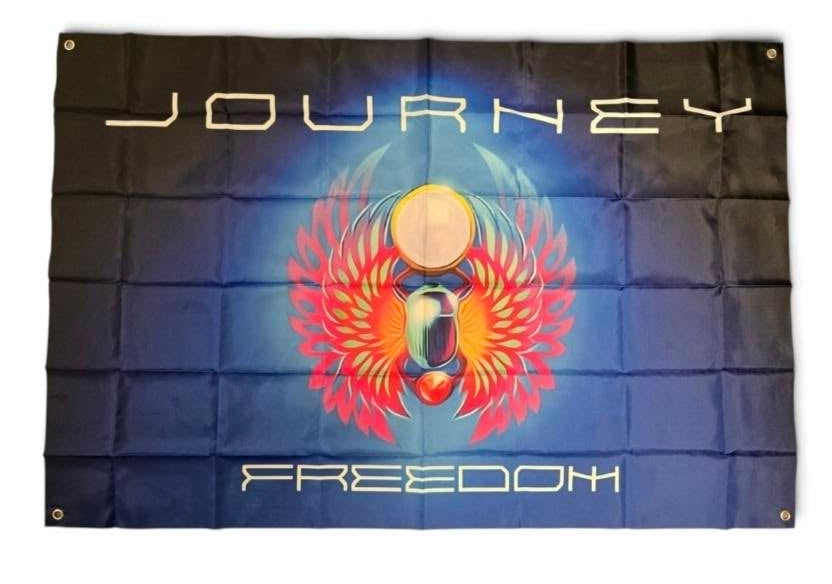 Journey Freedom Wandvlag – 80 x 120 cm
