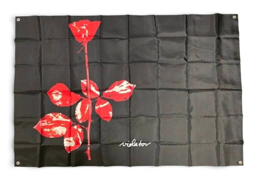 Depeche Mode Violator Wandvlag – 80 x 120 cm