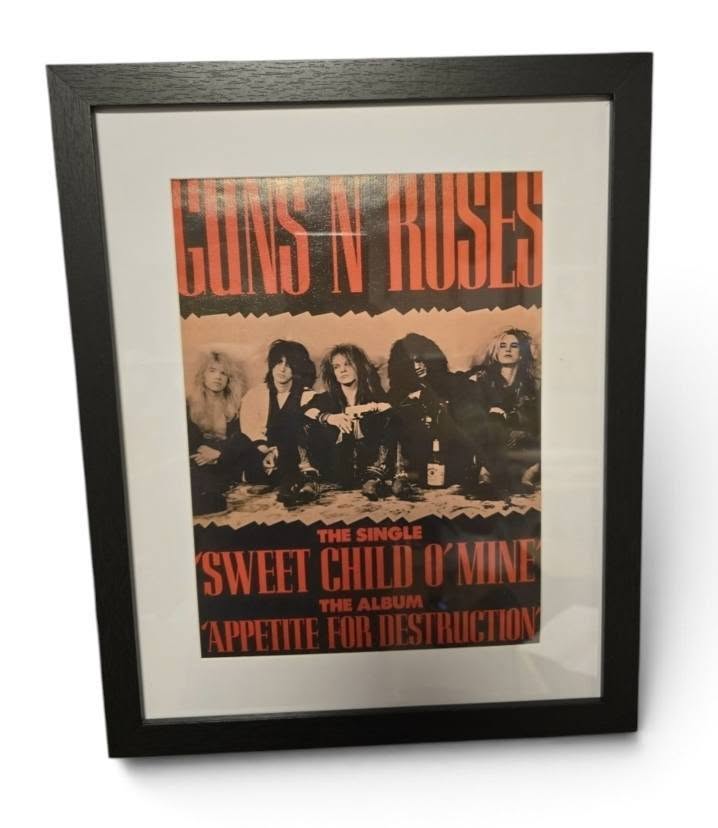 Guns n' Roses – Framed Music Canvas