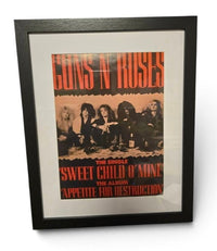Guns n' Roses – Framed Music Canvas