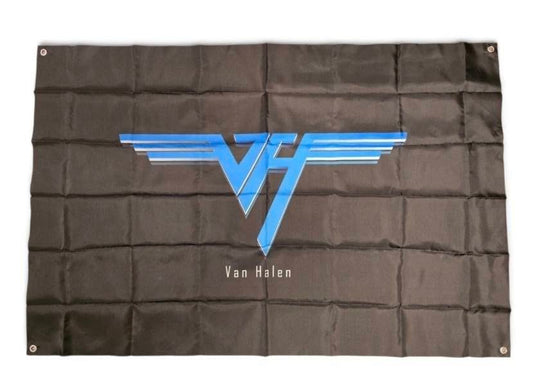 Van Halen Wandvlag – 80 x 120 cm