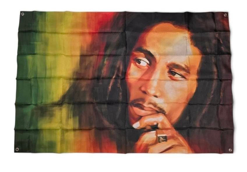 Bob Marley Legend Wandvlag – 80 x 120 cm