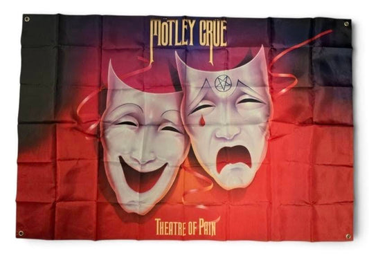 Motley Crue Wandvlag – 80 x 120 cm