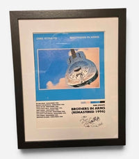 Dire Straits Brothers in Arms – Framed Music Canvas