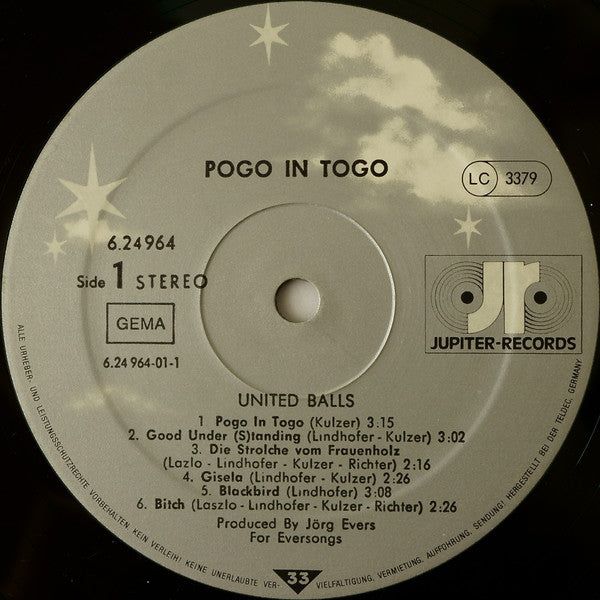 United Balls : Pogo In Togo (LP, Album)