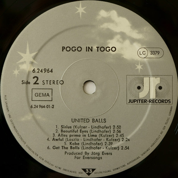 United Balls : Pogo In Togo (LP, Album)