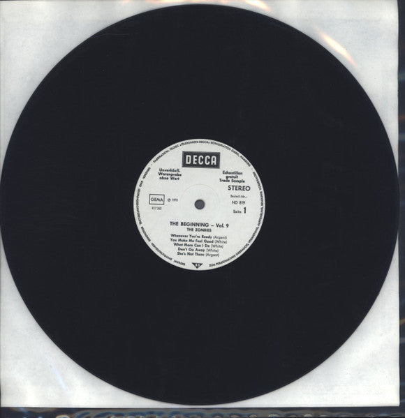 The Zombies : The Beginning Vol. 9 (LP, Comp, Promo)