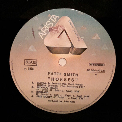 Patti Smith : Horses (LP, Album, RE)
