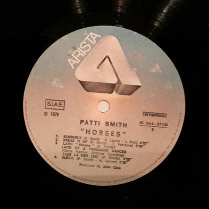 Patti Smith : Horses (LP, Album, RE)