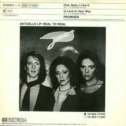 Promises : Ooh, Baby I Like It (7", Single)