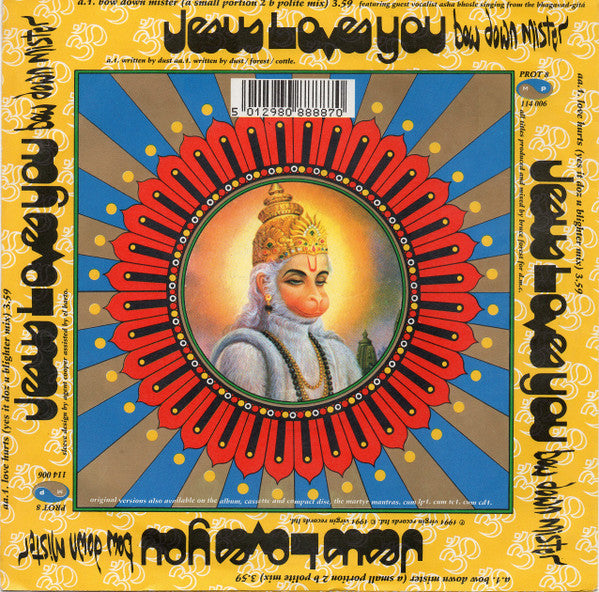 Jesus Loves You : Bow Down Mister (7", Single)