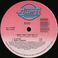 Exo : Why Did You Do It (12", Single)