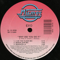 Exo : Why Did You Do It (12", Single)