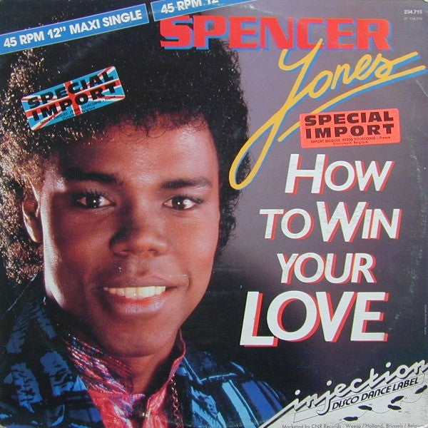 Spencer Jones : How To Win Your Love (12")