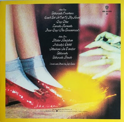 Electric Light Orchestra : Eldorado - A Symphony By The Electric Light Orchestra (LP, Album, RP)