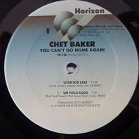 Chet Baker : You Can't Go Home Again (LP, Album, RE, Gat)