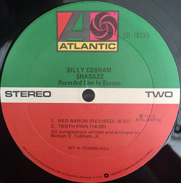 Billy Cobham : Shabazz (LP, Album, MO )