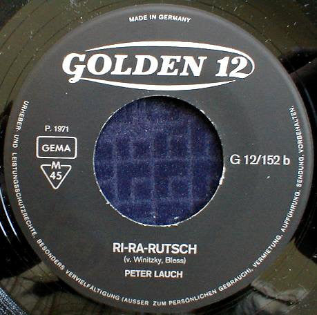 Peter Lauch : Mutti, Guck... / Ri-ra-rutsch (7", Mono)