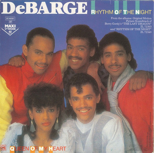DeBarge : Rhythm Of The Night (12", Maxi)
