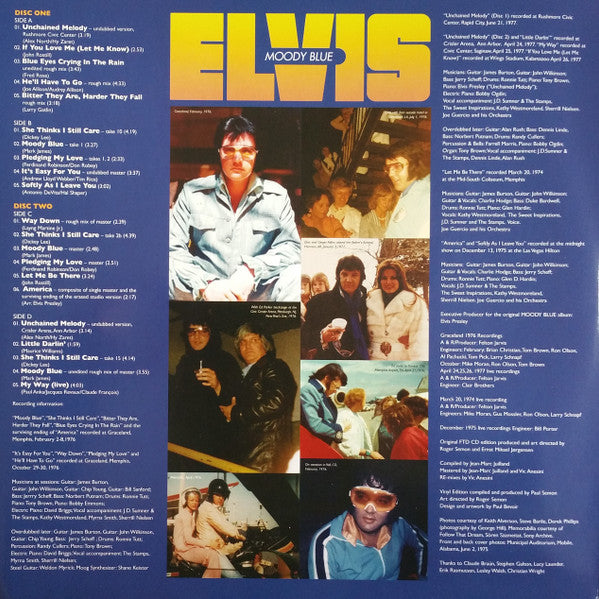 Elvis* : Moody Blue (2xLP, Comp, Ltd, Num, RE, Cle)