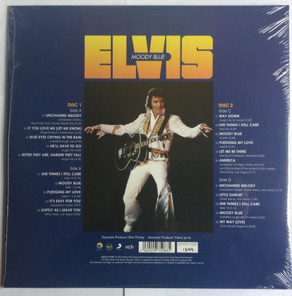 Elvis* : Moody Blue (2xLP, Comp, Ltd, Num, RE, Cle)