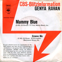 Genya Ravan : Mammy Blue (7", Single, Promo)