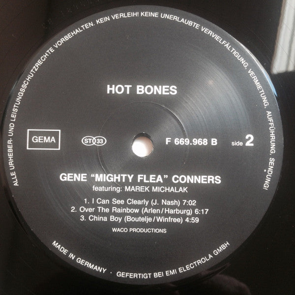 Gene "Mighty Flea" Conners : Hot Bones (LP, Album)