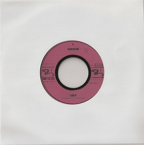 Sunseed : Lucy / My Soul Is A Dream (7", Single)