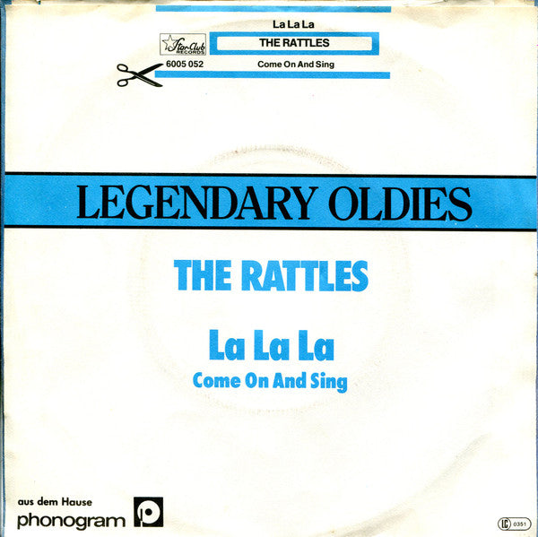 The Rattles : La La La (7", Single)