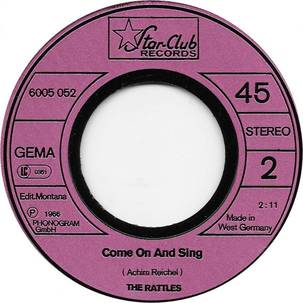 The Rattles : La La La (7", Single)