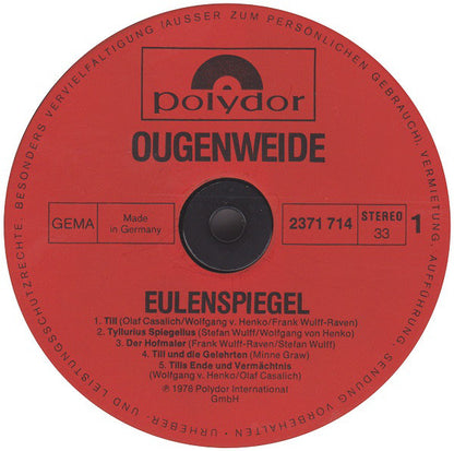 Ougenweide : Eulenspiegel (LP, Album, RP)