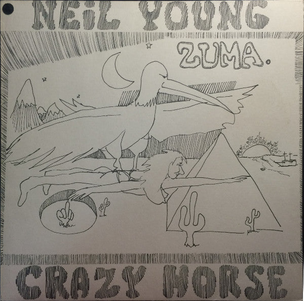 Neil Young With Crazy Horse : Zuma (LP, Album, RE)
