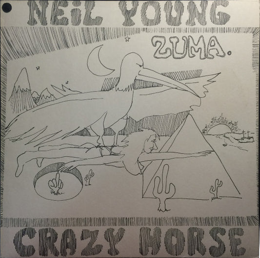 Neil Young With Crazy Horse : Zuma (LP, Album, RE)