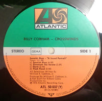 Billy Cobham : Crosswinds (LP, Album, RP)