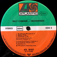Billy Cobham : Crosswinds (LP, Album, RP)