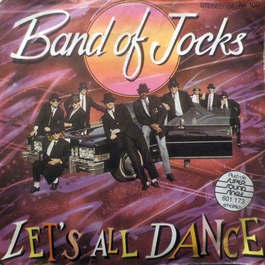 Band Of Jocks : Let's All Dance (7", Single)