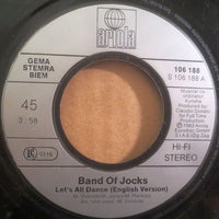 Band Of Jocks : Let's All Dance (7", Single)