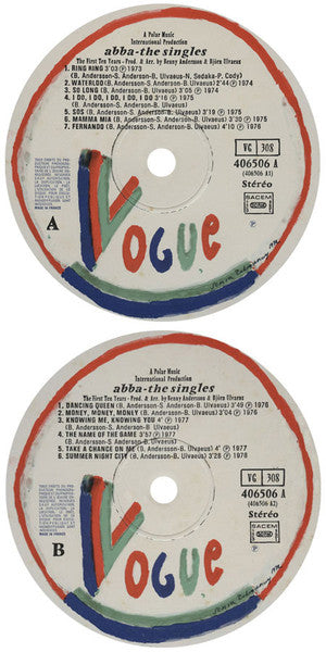 ABBA : The Singles - The First Ten Years (2xLP, Comp)