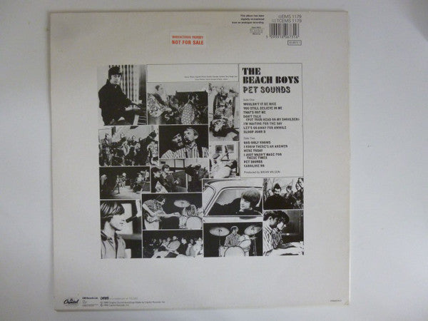 The Beach Boys : Pet Sounds (LP, Album, RM)