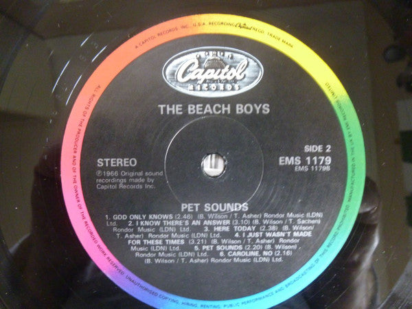 The Beach Boys : Pet Sounds (LP, Album, RM)