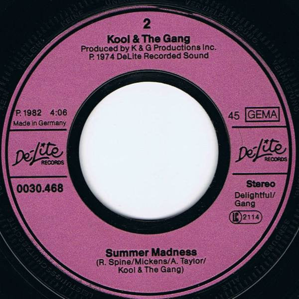 Kool & The Gang : Get Down On It (7", Single)