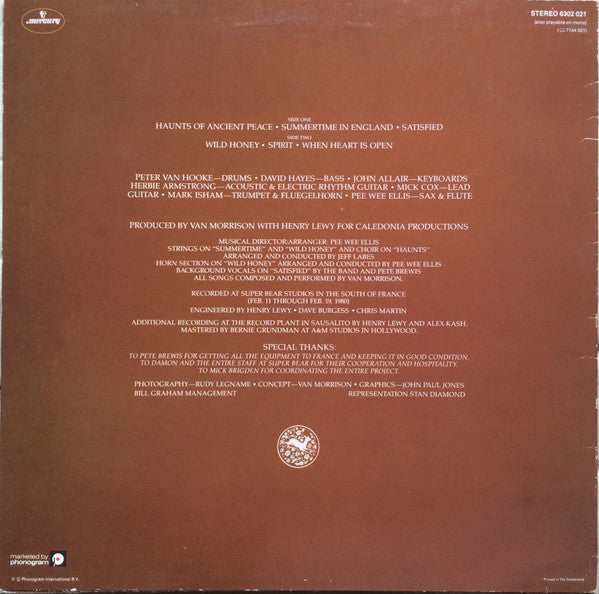Van Morrison : Common One (LP, Album)