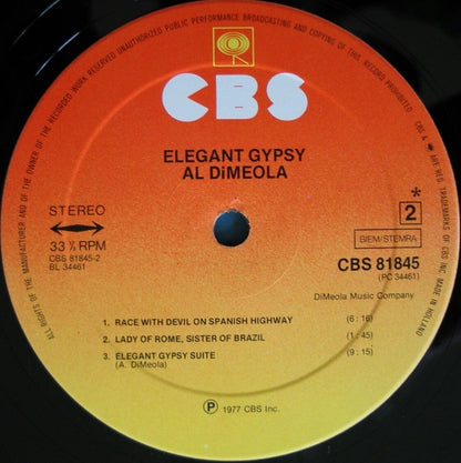 Al Di Meola : Elegant Gypsy (LP, Album)